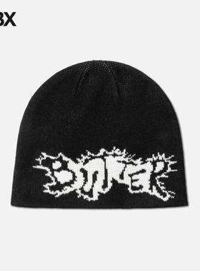 Butter Goods Eruption Skully Beanie 针织帽男HBX