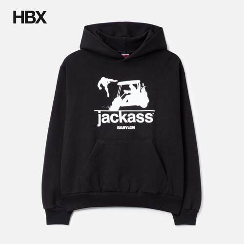 Jackass x Babylon Golf Cart Hoodie 帽衫卫衣男HBX