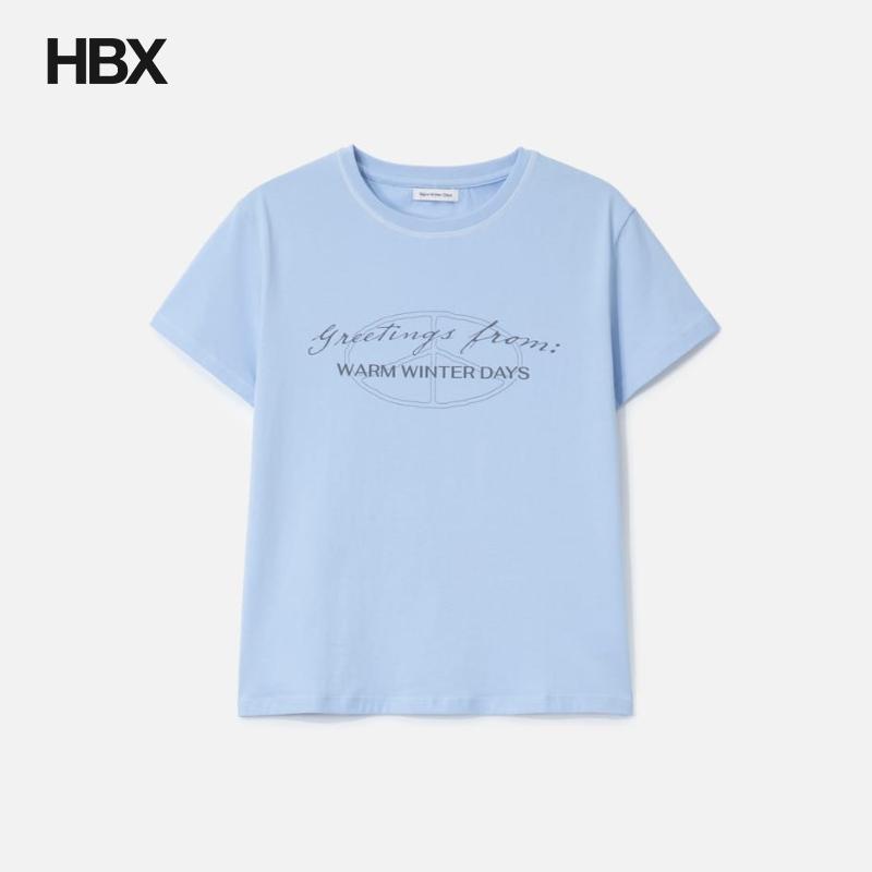 Warm Winter Days Greetings T-Shirt 短袖T恤 HBX