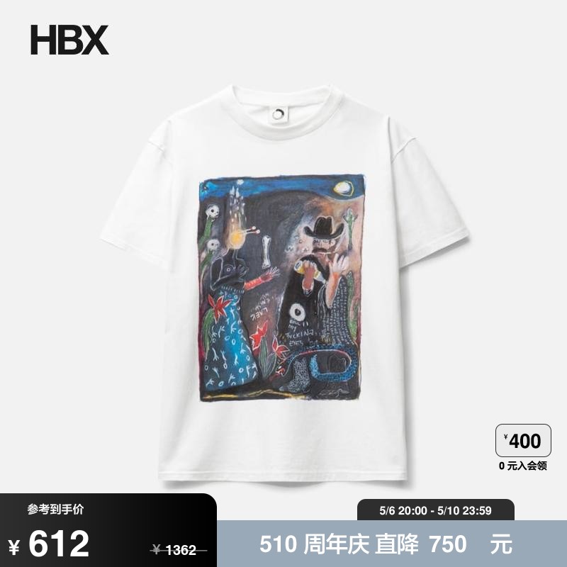 Endless Joy ABOVE SNAKES Shirt 短袖T恤男HBX 男装 T恤 原图主图