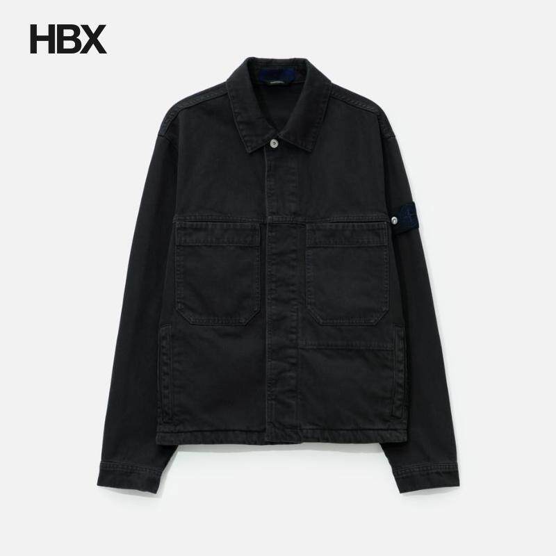 Stone Island/石头岛 Light Bull Denim TC Jacket 牛仔外套男HBX