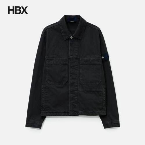 Stone Island/石头岛 Light Bull Denim TC Jacket 牛仔外套男HBX