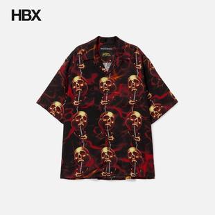 Tattoo Studio 衬衫 Maria 男HBX 短袖 Shirt Wacko Hawaiian