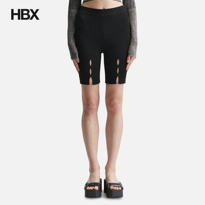 ESTER MANAS Multi Button Knit Cyclist 针织骑行裤女HBX
