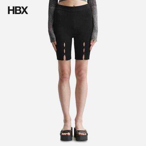 ESTER MANAS Multi Button Knit Cyclist 针织骑行裤女HBX