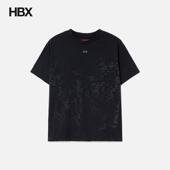 T恤男HBX Nano Piet Oakley Ripped 短袖 Logo shirt
