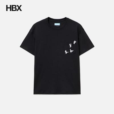 3.Paradis Doves Pocket T-Shirt 短袖T恤男HBX
