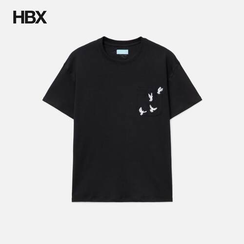 3.Paradis Doves Pocket T-Shirt 短袖T恤男HBX