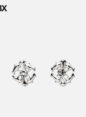 Helena Thulin Silver Logo Spikes Stud Earrings 耳饰女HBX