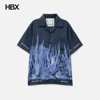 SPACE AVAILABLE Macroalgae Research Shirt 短袖衬衫男HBX