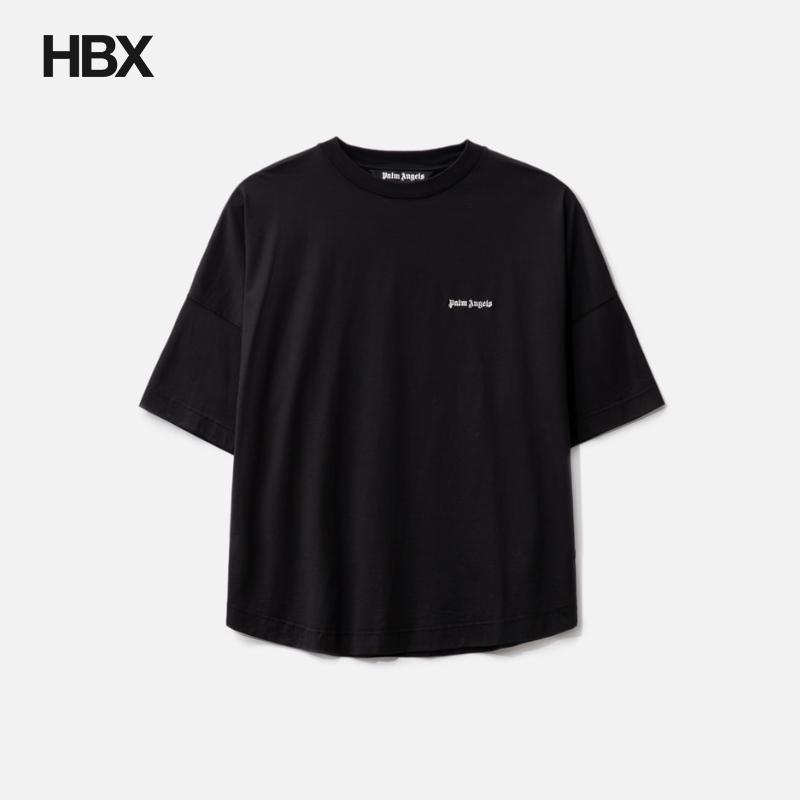 Palm Angels Oversized Logo T-shirt短袖T恤男HBX