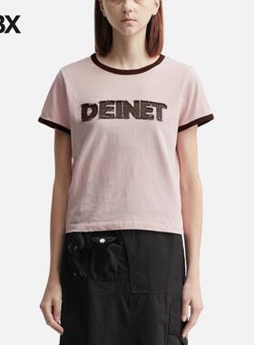 DEINET Logo Ringer T-shirt 短袖T恤女HBX