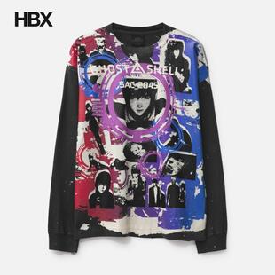 THE SUGAR PUNCH Ghost In The Shell SAC_2045 长袖T恤男