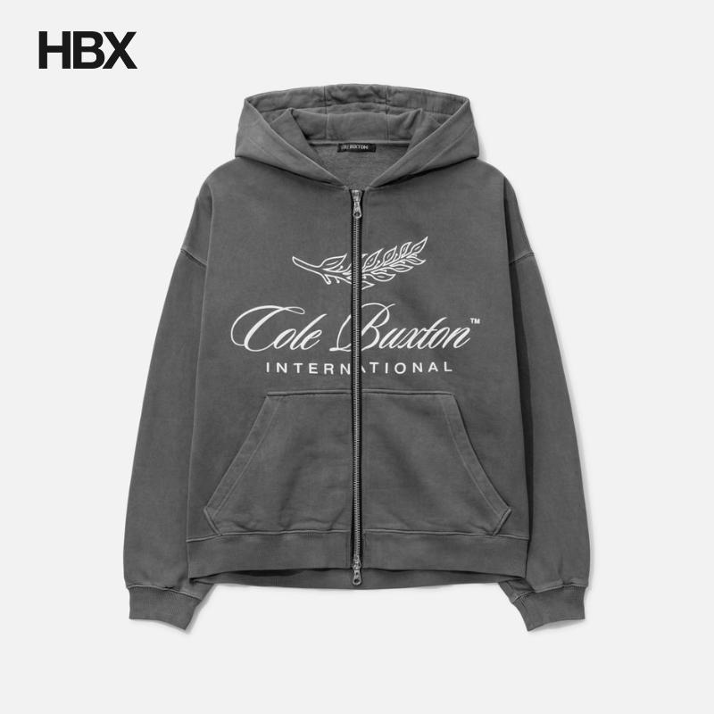 Cole Buxton International Zipped Hoodie 帽衫外套男HBX