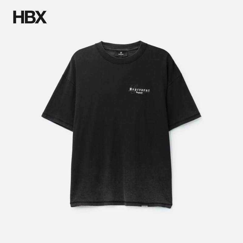 Represent Legacy Overprint T-shirt 短袖T恤男HBX
