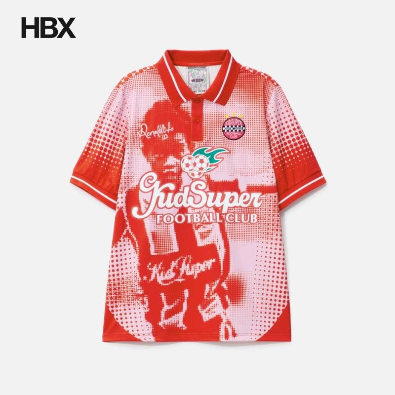 KidSuper X Ronaldinho Soccer Jersey Polo衫 HBX