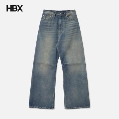 MM6 Maison Margiela/马吉拉 Wide-leg Jeans 牛仔裤男HBX
