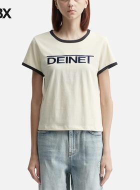 DEINET Line Logo Ringer T-shirt 短袖T恤女HBX
