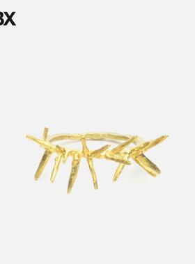 Undercover UC1E4R01 Brass Thorn Ring 戒指男HBX