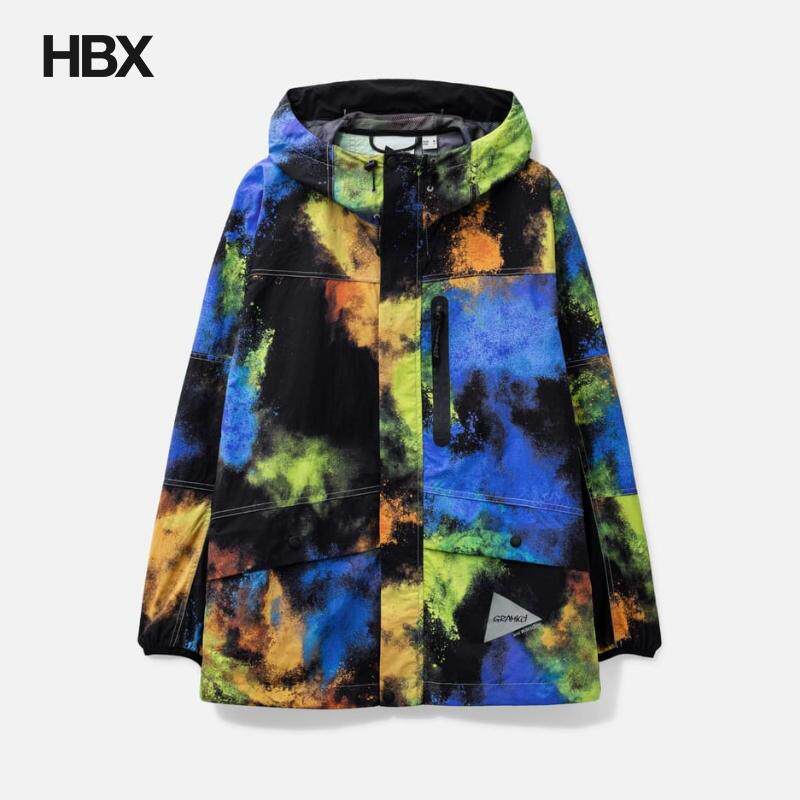 and wander GR01 GRAMICCI BRUSHED NYLON JACKET * 风衣男HBX