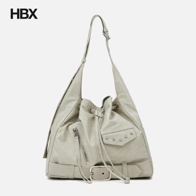 DEINET Stud Belted Bucket Bag 包袋女HBX