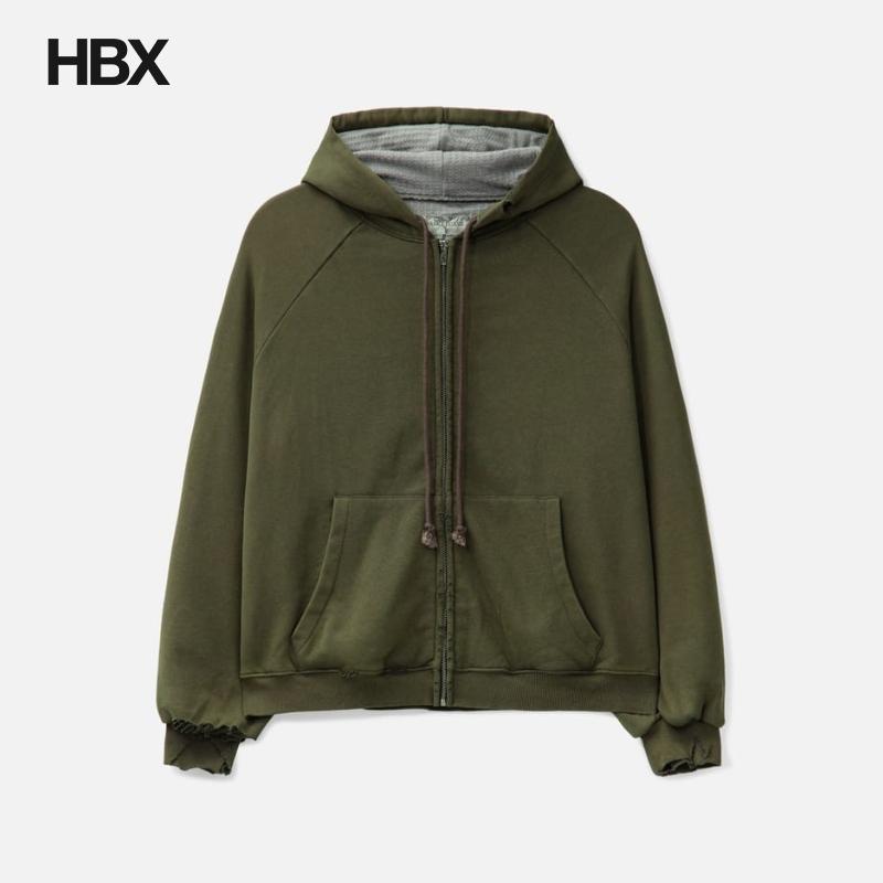 Basketcase Hench Thermal Lined Zip-Up Hoodie 外套帽衫 HBX