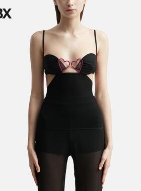 Nensi Dojaka HEART BRA TOP 上衣女HBX