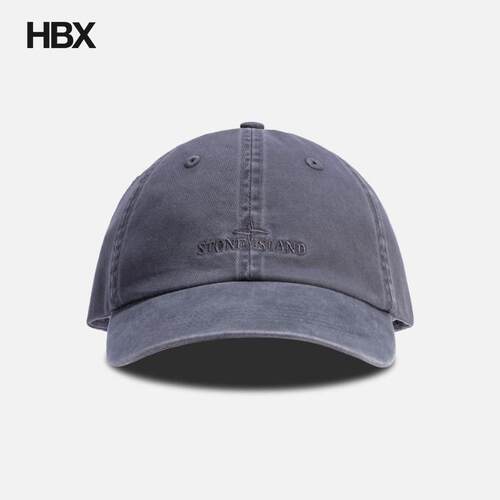 Stone Island/石头岛 Brushed Cotton Gabardine Hat 鸭舌帽男HBX