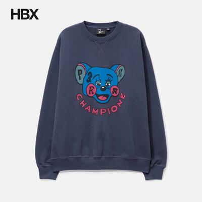 By Parra Tired Champione Crew Neck Sweatshirt 无帽卫衣男HBX