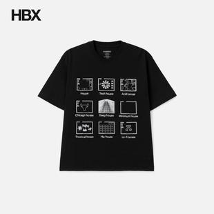 House 短袖 Blend Shirt T恤男HBX Pleasures