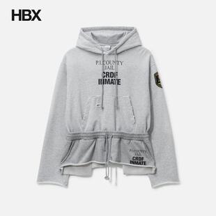 Sweat Hybrid Pants Hoodie 卫衣男HBX Protocol 帽衫 Index