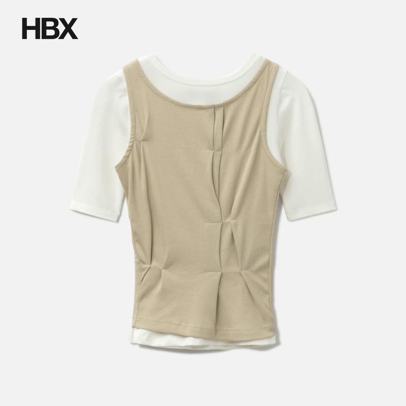 NACHE Folded Layered T-Shirt T恤女HBX
