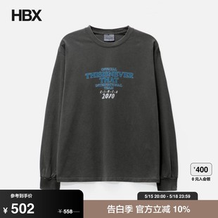 Meteor thisisneverthat 长袖 shirt T恤男HBX Sleeve Long