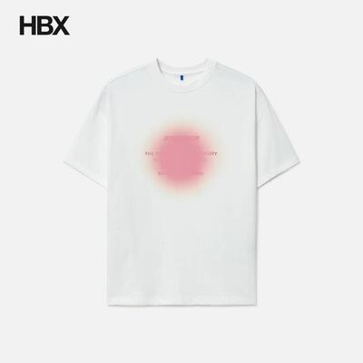 Ader Error Pink Graphic Semi-oversized Fit T-shirt T 恤 HBX