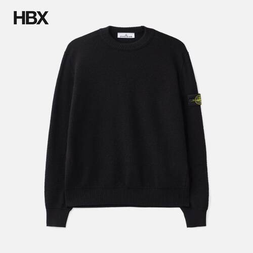 Stone Island/石头岛 Textured Wool Sweater 针织衫男HBX