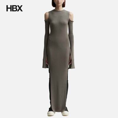 Rick Owens 瑞克·欧文斯 Cape Sleeve Dress 连身裙女HBX