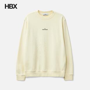 Stone Island/石头岛 Cotton Fleece Industrial Four 无帽卫衣男