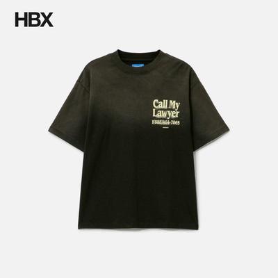 Market Call My Lawyer 3D T-shirt 短袖T恤男HBX