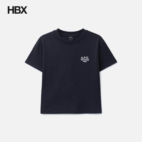 A.P.C. APC Boxy Rue Madame T-Shirt 短袖T恤女HBX