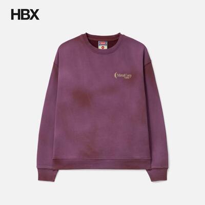 Metalwood Studio Metalcorp Crewneck Sweatshirt 无帽卫衣男HBX