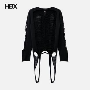 MAGLIA 瑞克·欧文斯 DISTRESSED KNIT 男HBX Rick 针织衫 Owens