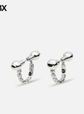 Panconesi CRYSTAL BARBELLS 耳饰女HBX