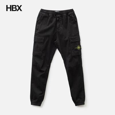 Stone Island/石头岛 Stretch Broken Twill 工装休闲裤子男款HBX