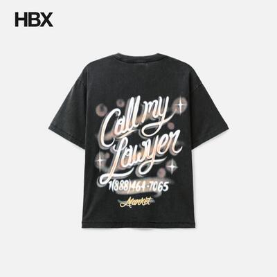 Market Airbrush Call My Lawyer T-Shirt 短袖T恤男HBX