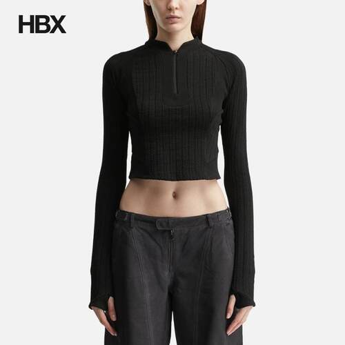 MYSTEPHENM VOL. 3.0 Half Zip Up 长袖T恤女HBX