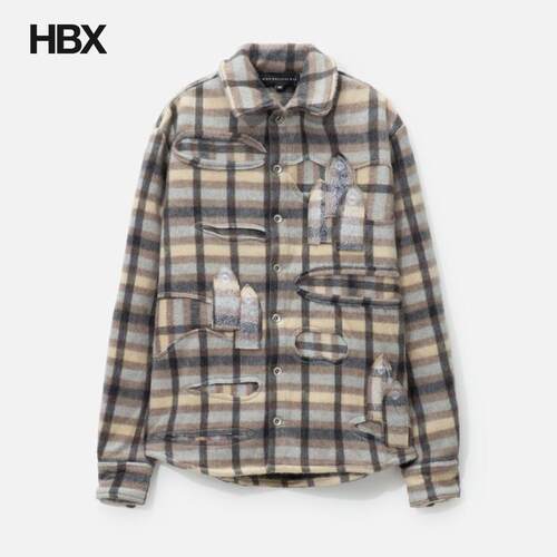 Who Decides War HEAVY DUTY FLANNEL 长袖衬衫男HBX