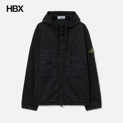 Stone Island/石头岛 Supima® Cotton Hooded 户外外套男HBX
