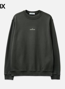 Stone Island/石头岛 Cotton Fleece 无帽卫衣男HBX
