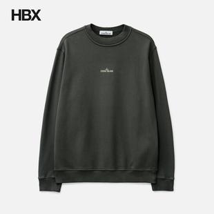 Fleece Stone Cotton 石头岛 无帽卫衣男HBX Island