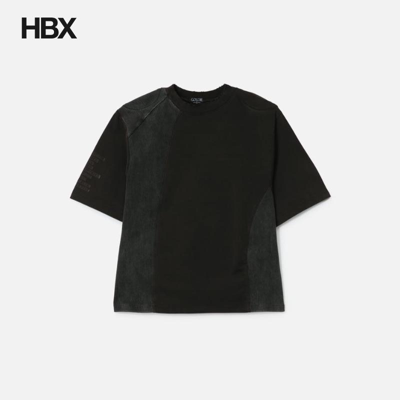 GOLDIE Paneled Padded Washed T-Shirt 短袖T恤 HBX